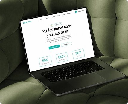 Medical clinic website