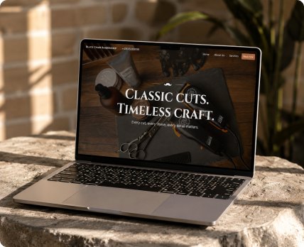 Barbershop website