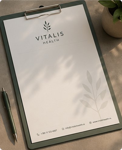 Vitalis Health clipboard