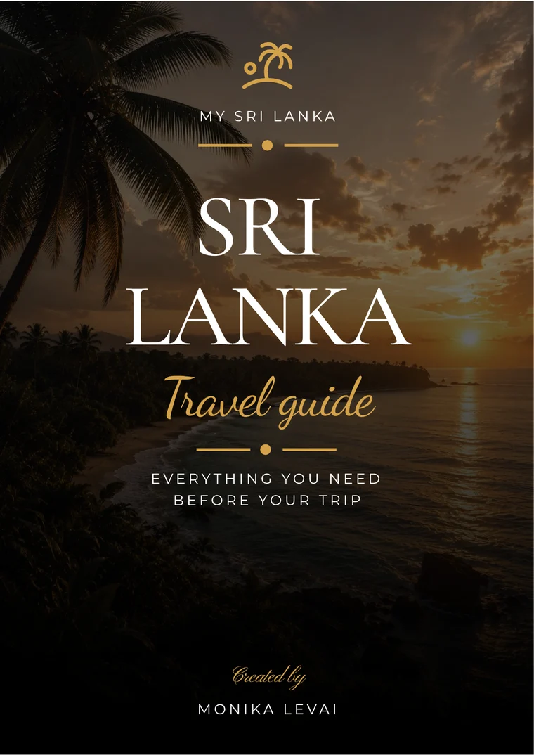 Korica besplatnog My Sri Lanka vodiča
